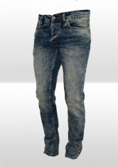 Blugi Barbati Armani Jeans - Slim - Conic - Model David Beckham - Cod Produs A116 foto