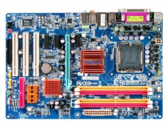 Vand kit placa de baza Gigabyte GA-EP945PL-S3P rev 6.6 socket 775, procesor Celeron 2.8Ghz tablita I/O shield, +512KB ram foto