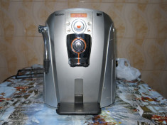 expressor aparat automat cafea cu rajnita SAECO model TALEA RING pret magazin 3300 ron NU ARE TAVA COMPLETA DAR NU AFECTEAZA FUNCTIONAREA foto