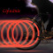 2 x Licurici (leduri) rosii pentru tuning bicicleta + CADOU un suport universal