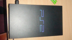 Consola PS2 cu 2 joystickuri foto