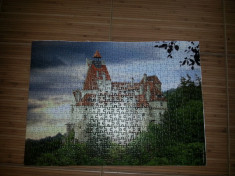 puzzel facut deja castelul bran foto