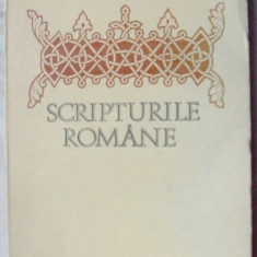 VASILE DIACONESCU - SCRIPTURILE ROMANE (VERSURI, editia princeps - 1975) [tiraj 940 ex.]
