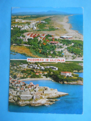 HOPCT12246 MUNTENEGRU ULCINJ-ORAS IN EXTREMITATEA SUDICA A TARII CU POPULATIE MAJORITAR ALBANEZA [ MICA COMUNITATE VLAHO-AROMANI !! [ NECIRCULA foto