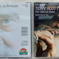 CD JAZZ: TONY SCOTT ON HIS 75th BIRTHDAY - THE OLD LION ROARS (feat. MARIO RUSCA TRIO w. ROSARIO BONACCORSO &amp; TONY ARCO)