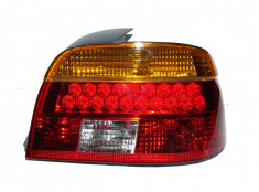 Resigilat - 2015 - Lampa spate BMW E39 seria 5 cu leduri semnalizare galbena 1997 - 2000, o bucata foto