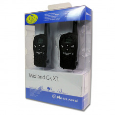 Resigilat - 2015 - Statie radio PMR portabila Midland G5 XT set cu 2bc Cod C897 foto