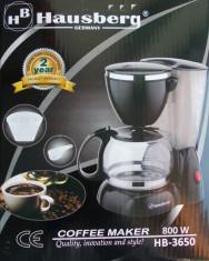 Cafetiera Hausberg,made in Germany,0,6L foto