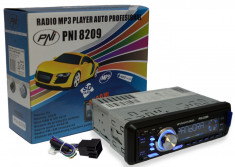 Resigilat - Radio MP3 player auto 1 DIN cu SD si USB PNI 8209 foto