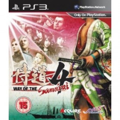 PE COMANDA Way Of The Samurai 4 PS3 foto