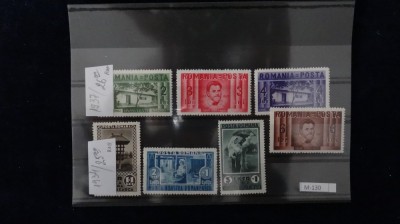 Centenarul Creanga 1937 serie completa+Munca noastra romaneasca 1934-nestam-M130 foto