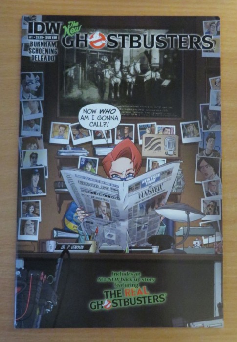 Ghostbusters #1 . IDW Comics
