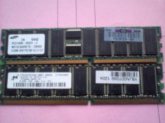 Memorii Ram 512mb ECC ddr1 foto