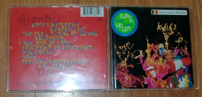 CD ORIGINAL: BJORK - VOLTA (2007)