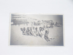 Fotografie La mare, pe plaja ~ Prelucrat de Studio-Fotografic Constanta,1934 ~ foto