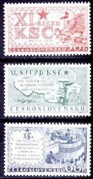 Cehoslovacia 1958 - cat.nr.959-61 neuzat,perfecta stare