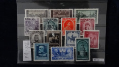 Centenarul nasterii lui Carol I 1939 - timbre Romania nestampilate - cod M-120 foto