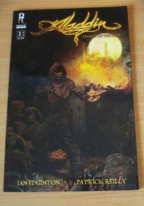 Aladdin - Legacy of the Lost #1 New Graphic Novel . Radical Comics