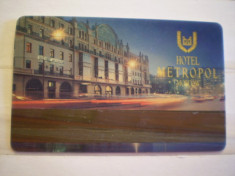 CARD NEBANCAR - HOTEL METROPOL - MOSCOVA - RUSSIA . foto