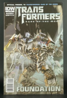 Transformers Dark Of The Moon (Prequel) #1 . IDW Comics foto