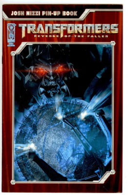 Transformers Revenge Of The Fallen Pin-Up Book IDW Comics foto