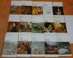 LOT 15 CARTI COLECTIA BIBLIOTECA DE ARTA - GAUGUIN,, DELACROIX, PICASSO, PISSARRO, SEURAT, TOULOUSE-LAUTREC, WATTEAU, GERICAULT, SUZANNE VALADON foto