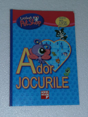 LITTLEST PET SHOP - Ador jocurile! peste 70 de jocuri amuzante pentru copii, varsta 4-9 ani [cuvinte incrucisate, cuvinte ascunse, sudoku etc] NORIEL foto