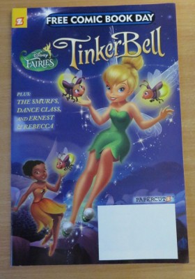 Smurfs / Tinker Bell Disney Fairies #1 . Papercutz Comics foto