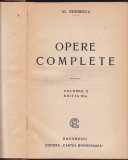 AL. ODOBESCU - OPERE COMPLETE VOLUMUL II EDITIA III-A ( INTERBELICA, RELEGATA ), Alta editura