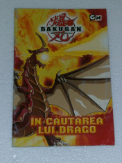 Revista BAKUGAN - In cautarea lui Drago [Egmont, 2010] 32 pag full color foto