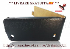 HUSA ALLVIEW V1 VIPER TOC FLIP NEGRU *** LIVRARE GRATUITA *** foto