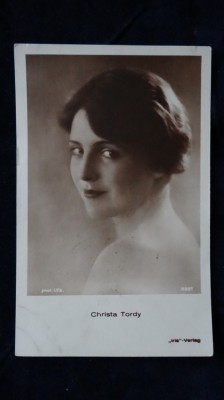 Christa Tordy - Vedere Iris Amag 5291- circulata Romania - Artisti foto