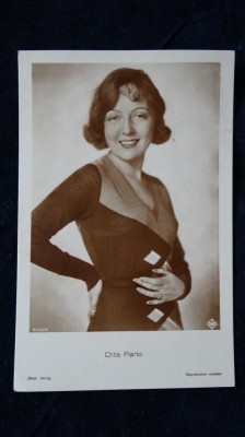 Dita Parlo - Vedere Ross Verlag 5120/1 - circulata Romania - Artisti foto