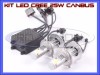 KIT LED LEDURI CREE 25W 12V, 24V - H1, H3 (1600 LM) - APRINDERE INSTANTA, Universal, BOORIN