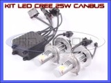 Cumpara ieftin KIT LED LEDURI CREE 25W 12V, 24V - H1, H3 (1600 LM) - APRINDERE INSTANTA, Universal