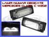 SET LAMPI DEDICATE MERCEDES CLASA C W202, CLASA E W210 - LAMPA PLACUTA NUMAR INMATRICULARE - 18 LED LEDURI SMD - CULOARE ALB XENON 6000K, Bmw