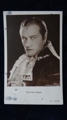 Conrad Nagel - Vedere Iris Amag 5281 - circulata Romania - Artisti foto