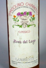 =Oferta=Vin de Colectie-&amp;quot;Bardolino ROSA DEL LAGO-Chiaretto Classico 1998&amp;quot;-Italia-11.5%-Editie Limitata= foto