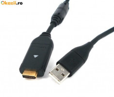 Cablu de date USB ORIGINAL pt aparat foto Samsung SUC-C6 IT100 IT1000 TL225 TL320 SL720 SL820 WB100 WB1000 ST1000 PL70 ST550 DualView foto