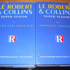 LE ROBERT COLINS SUPER SENIOR FRANCAIS-ANGLAIS ANGLAIS-FRANCAIS 2 Vol. - 2000