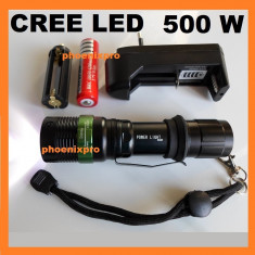 LANTERNA CREE LED POWER LIGHT 500 W foto