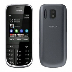 Telefon mobil Nokia 202 Asha Touch &amp;amp; Type Dual Sim Dark Grey foto