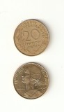 FRANTA 20 CENTIME / 1967., Europa