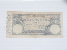 Bancnota una suta mii lei 28 Decembrie 1946 ~ o 0212818~ foto