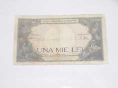 Bancnota una mie lei 20 Martie 1945 ~ R.3601~ foto