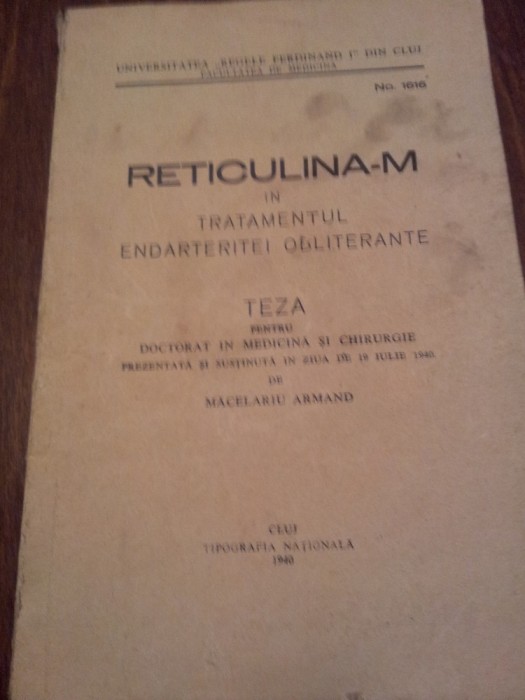RECTICULINA M