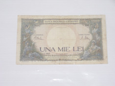 Bancnota una mie lei 23 Martie 1943 ~ V.2958 ~ foto