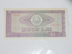 Bancnota zece lei 1966 ~ D.0341 ~ foto