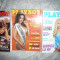 Colectie 77 nr. Playboy ,incepand cu primele nr., maj. in etui