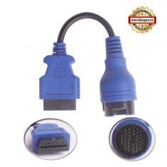 Cablu adaptor tester Delphi pentru Iveco Daily 38 pini la OBD2 mama! foto